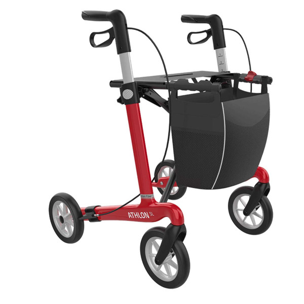 Athlon SL Carbon Ultralight Rollator - 62 cm rot