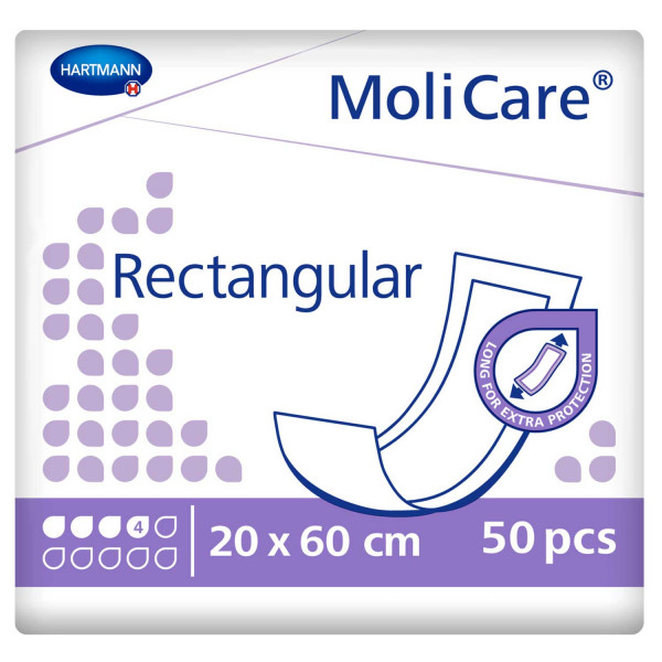 MoliCare Rectangular 4 Tropfen 20 x 60 cm