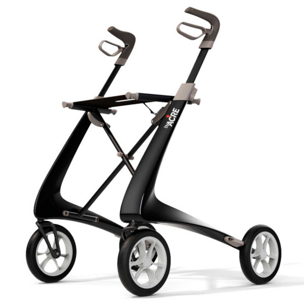 Acre Carbon Ultralight Rollator Komfort Schwarz