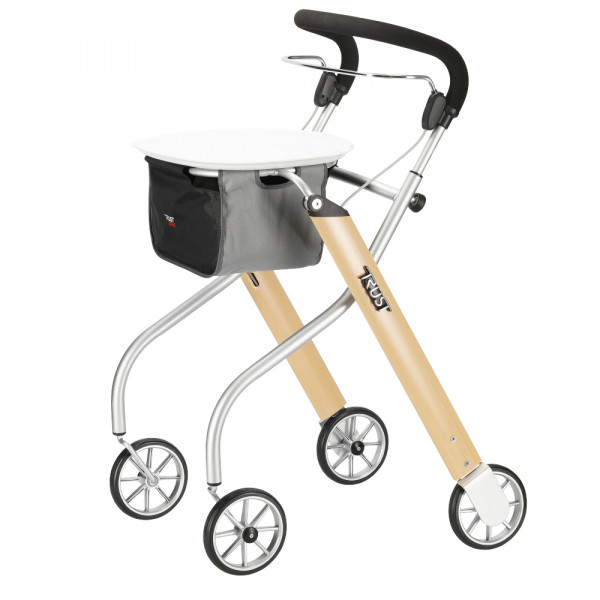 Let´s Go - Indoor Rollator Holzoptik