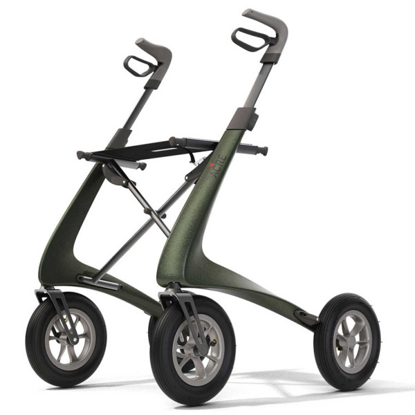 Carbon Overland Rollator Grün