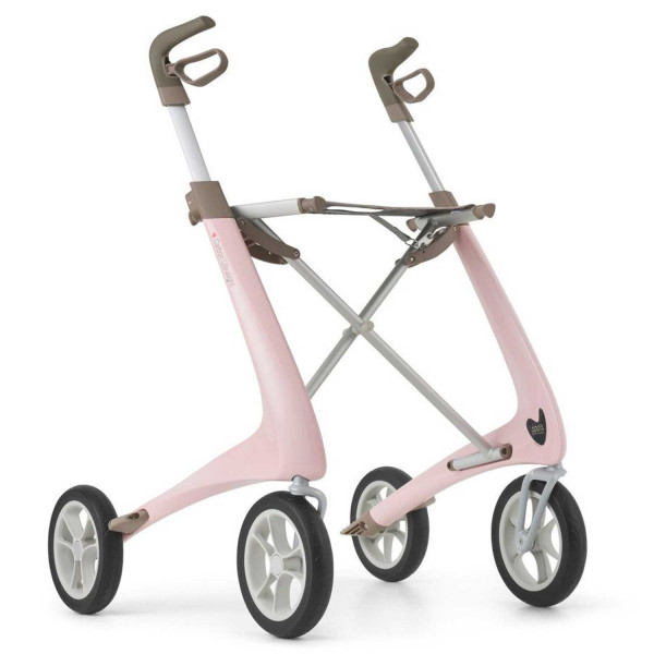 Acre Carbon Ultralight Rollator Komfort Rosa